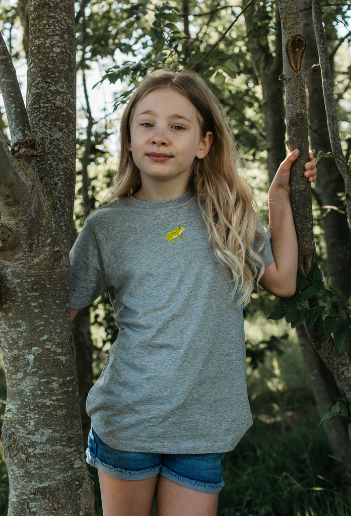 frog childrens t-shirt Big Wild Thought