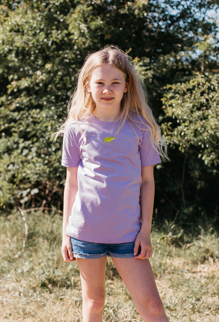 frog childrens t-shirt Big Wild Thought
