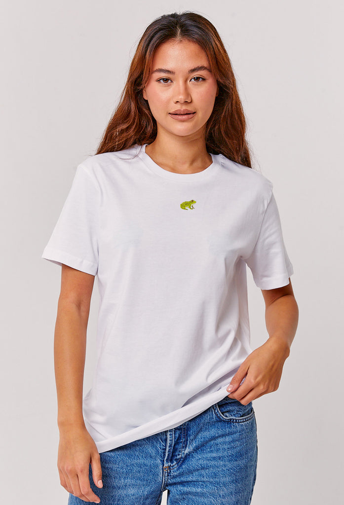 frog womens t-shirt Big Wild Thought