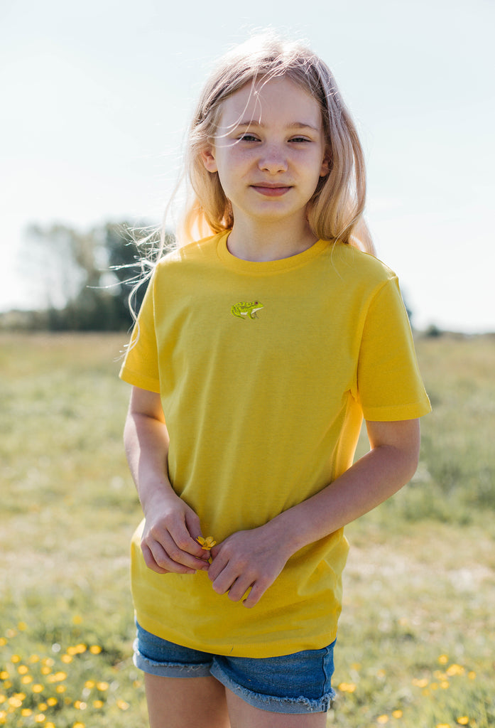 frog childrens t-shirt Big Wild Thought
