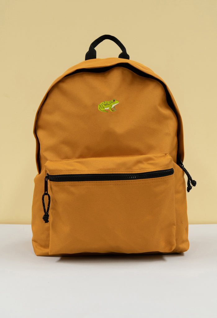 frog recycled backpack Big Wild Thought