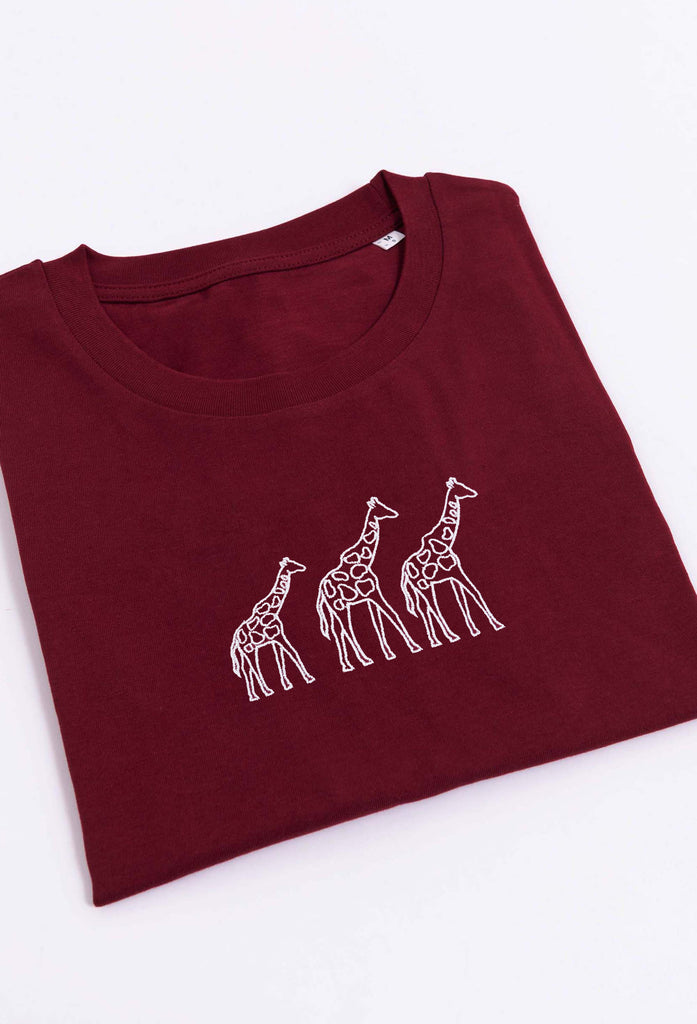 family of giraffes unisex t-shirt Big Wild Thought