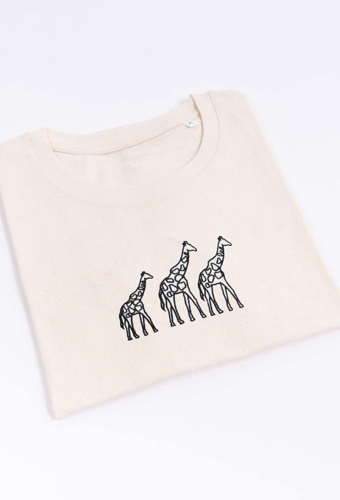 family of giraffes unisex t-shirt Big Wild Thought