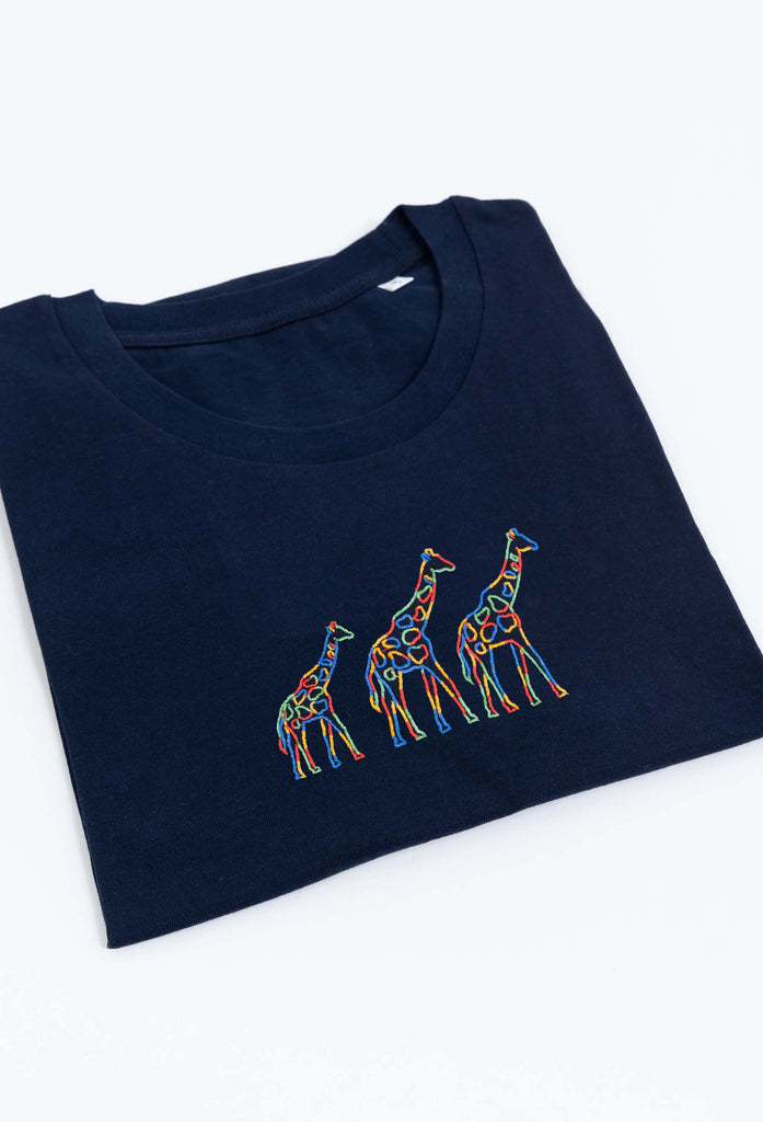 family of giraffes unisex t-shirt Big Wild Thought