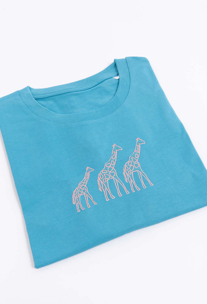 family of giraffes unisex t-shirt Big Wild Thought