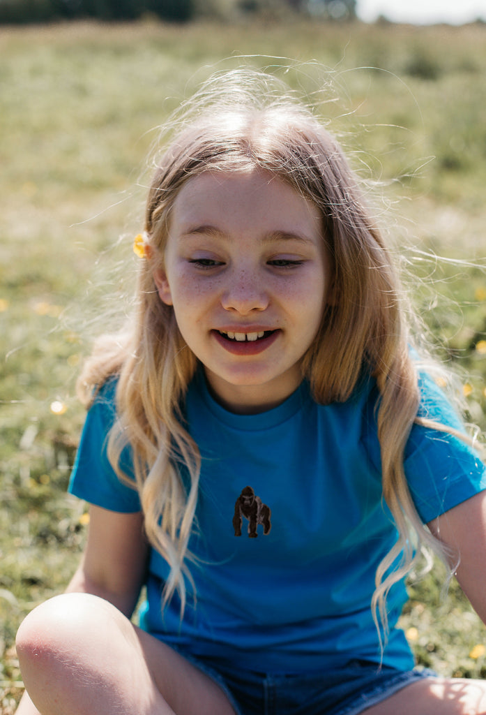 gorilla childrens t-shirt Big Wild Thought