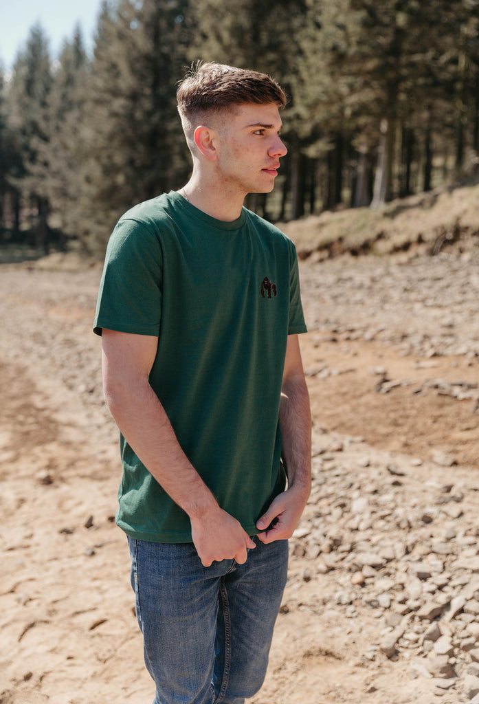 gorilla mens t-shirt Big Wild Thought