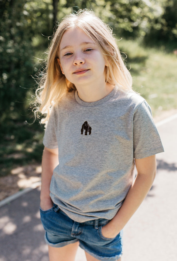 gorilla childrens t-shirt Big Wild Thought