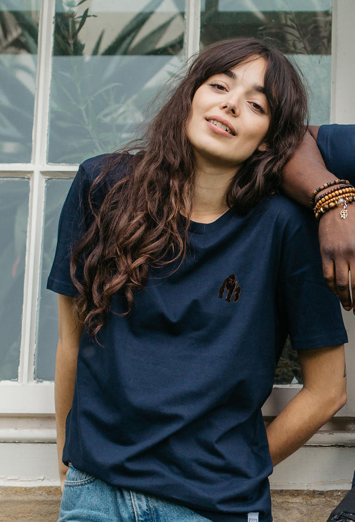 gorilla womens t-shirt Big Wild Thought