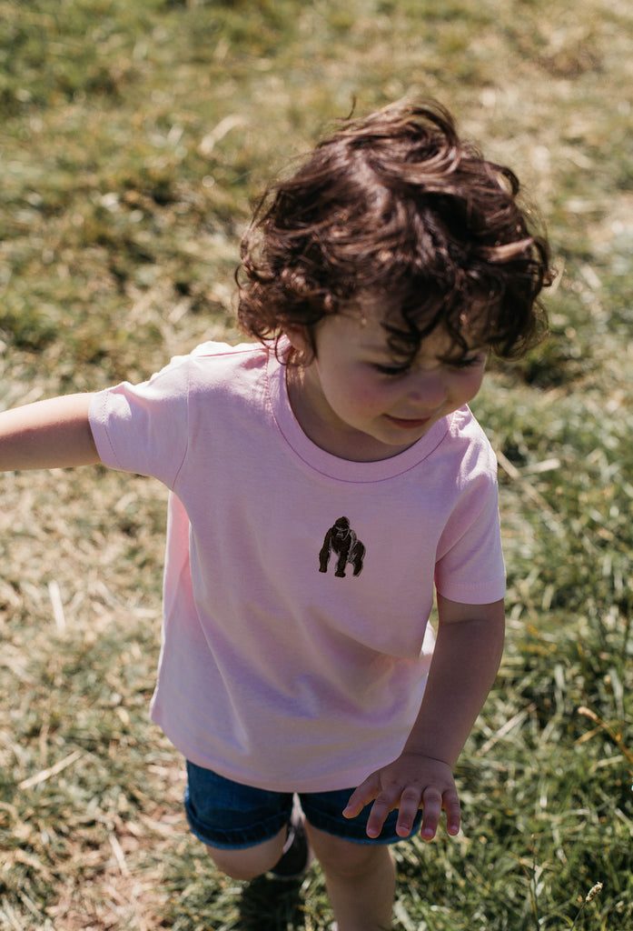 gorilla childrens t-shirt Big Wild Thought