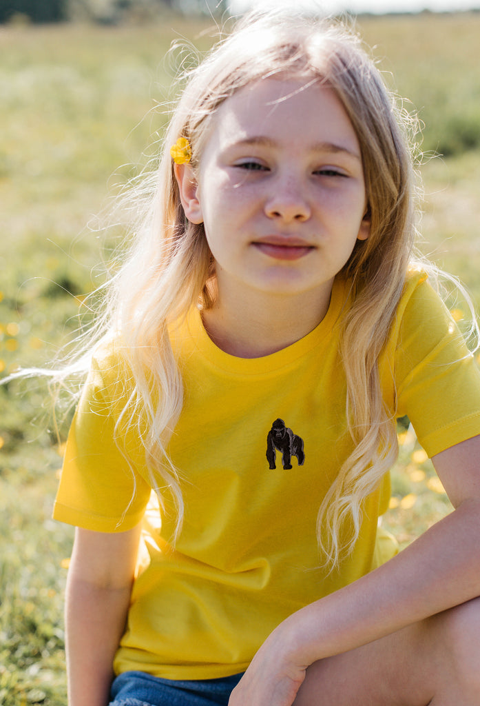 gorilla childrens t-shirt Big Wild Thought