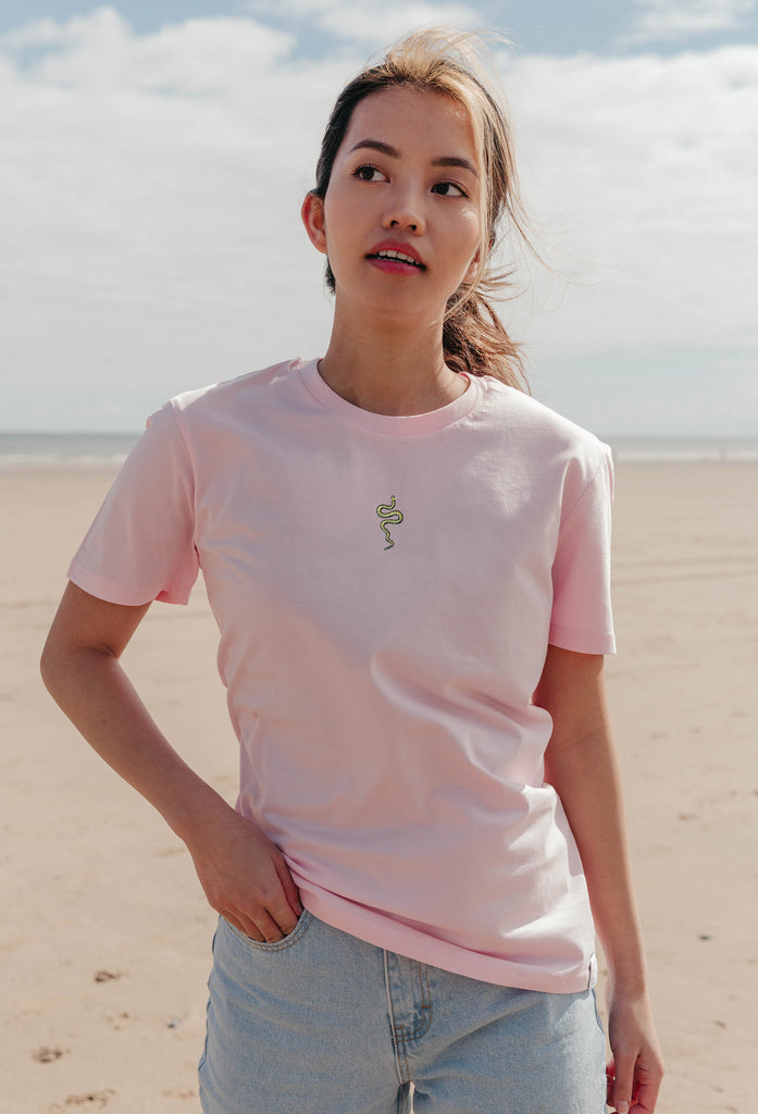 grass snake womens t-shirt Big Wild Thought