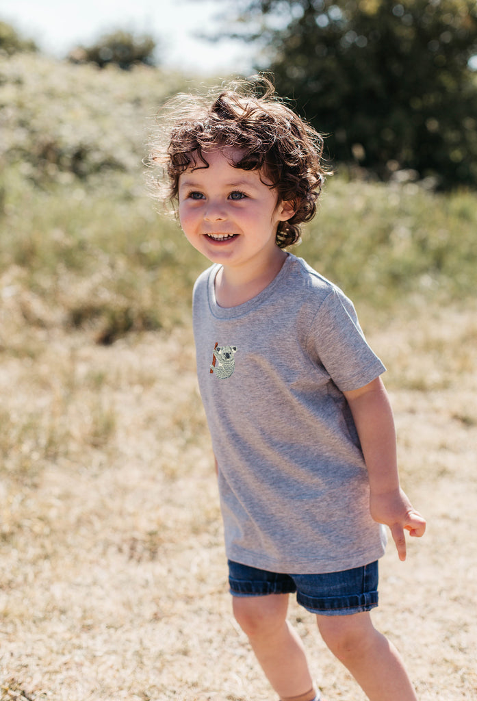 koala bear childrens t-shirt Big Wild Thought