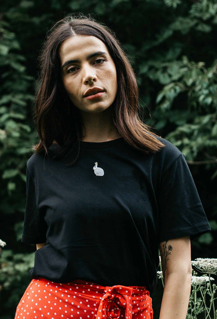 mountain hare womens t-shirt Big Wild Thought
