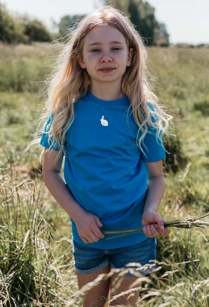 mountain hare childrens t-shirt Big Wild Thought