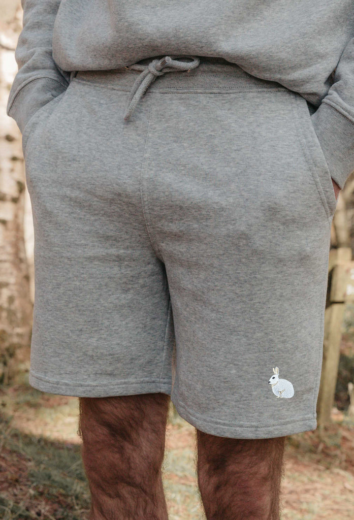 mountain hare mens sweat shorts Big Wild Thought