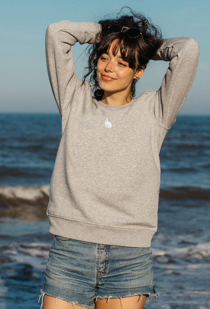 mountain hare womens sweatshirt Big Wild Thought