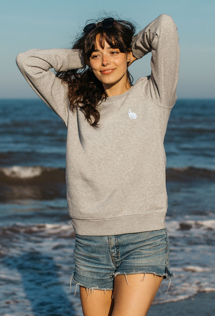 mountain hare womens sweatshirt Big Wild Thought