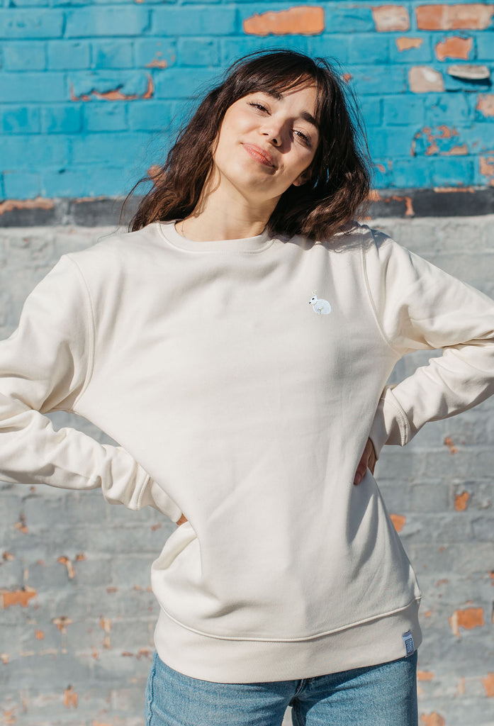 mountain hare womens sweatshirt Big Wild Thought