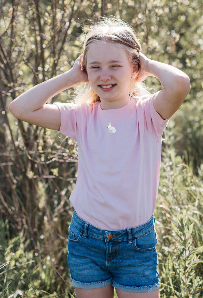 mountain hare childrens t-shirt Big Wild Thought