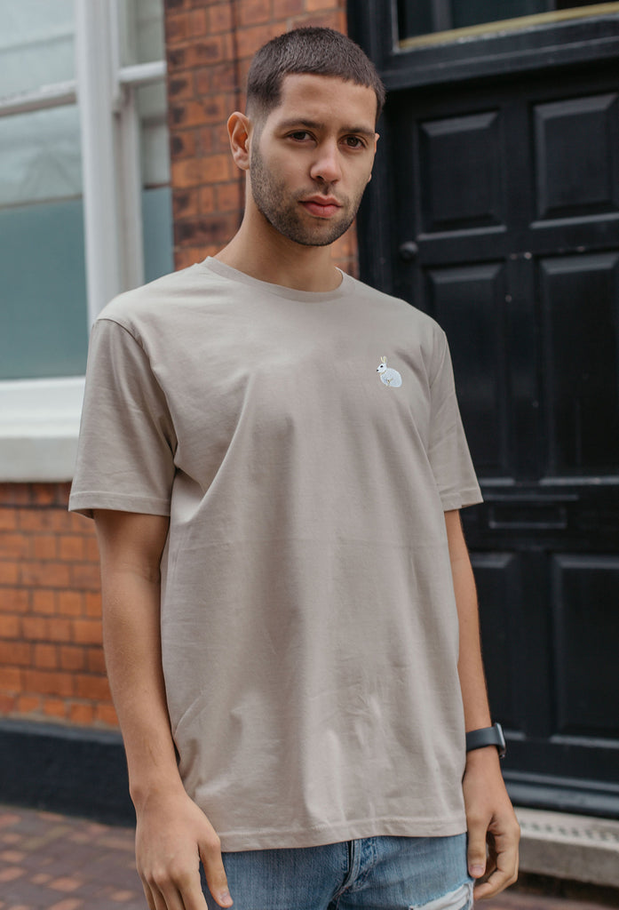 mountain hare mens t-shirt Big Wild Thought
