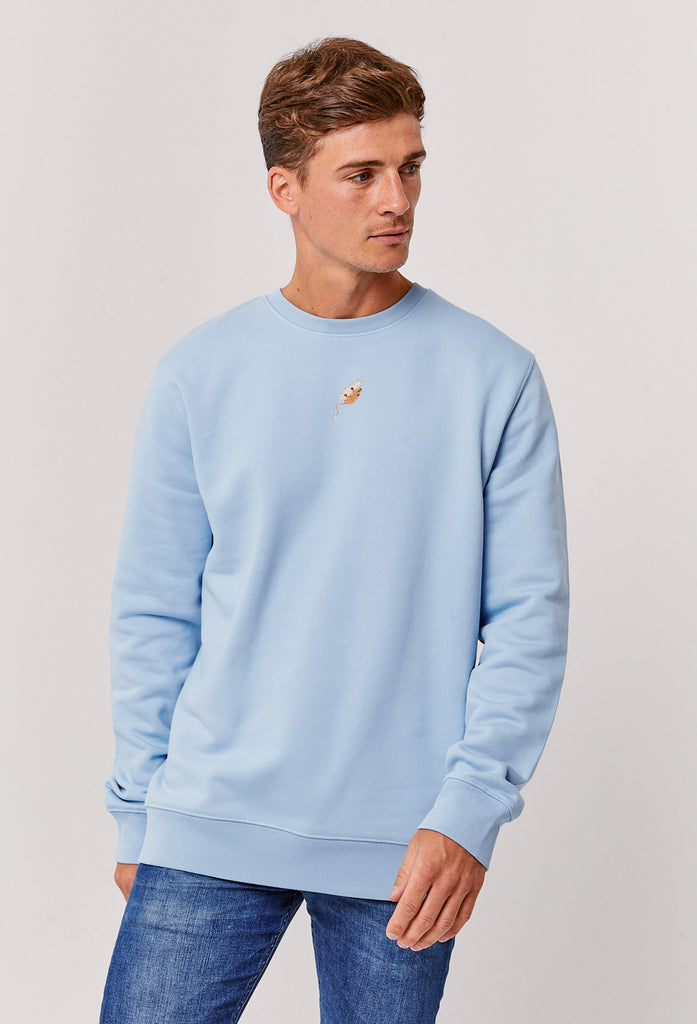 Harvest Mouse Unisex Embroidered Organic Sustainable Sweatshirt Jumper Big Wild Thought
