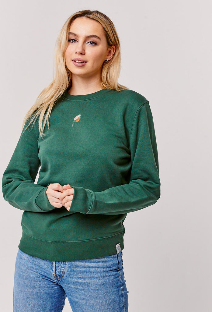 harvest mouse womens sweatshirt Big Wild Thought