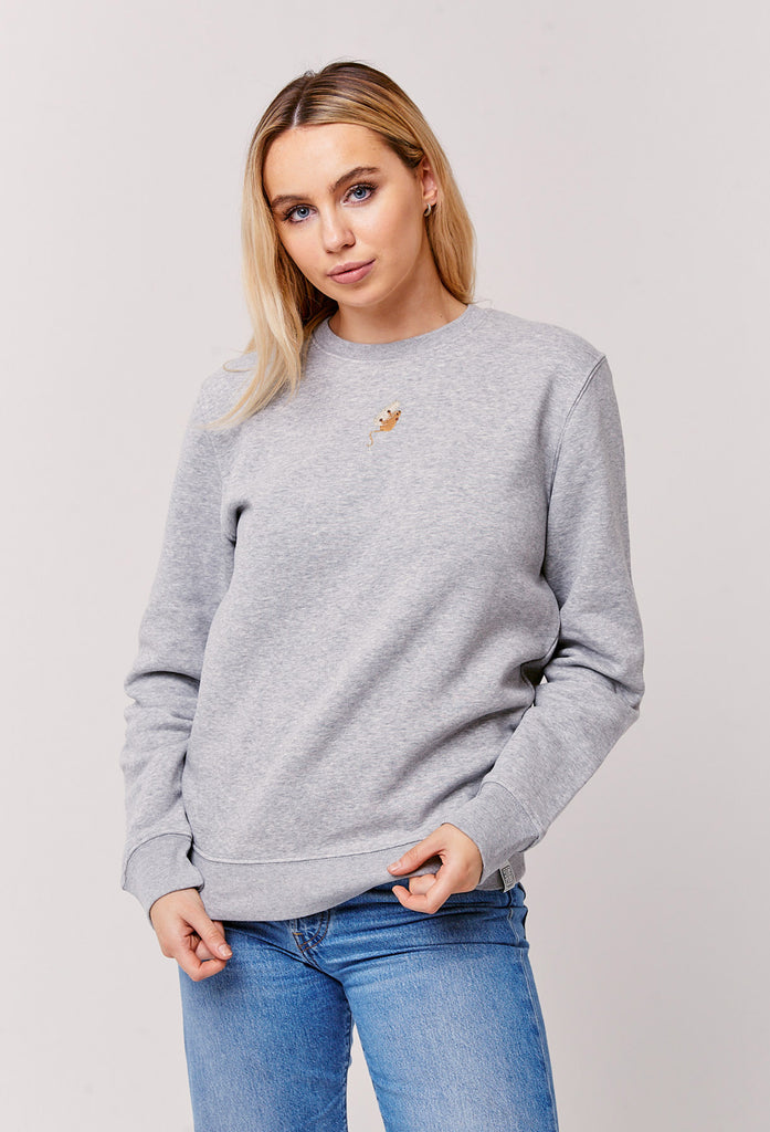 harvest mouse womens sweatshirt Big Wild Thought