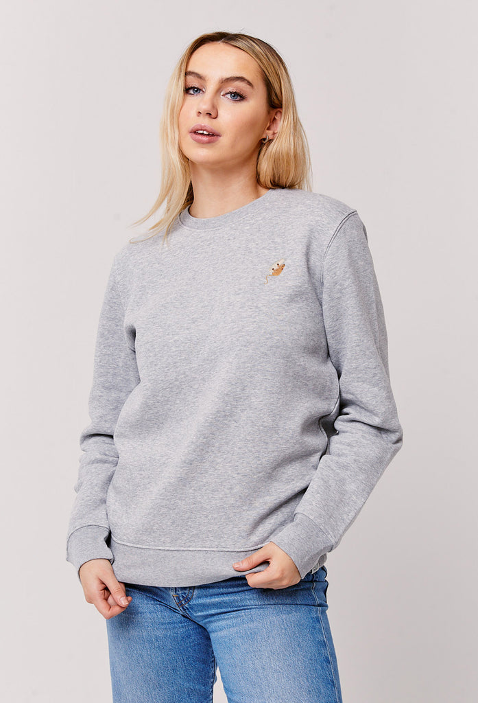 harvest mouse womens sweatshirt Big Wild Thought