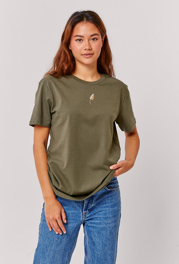 harvest mouse womens t-shirt Big Wild Thought