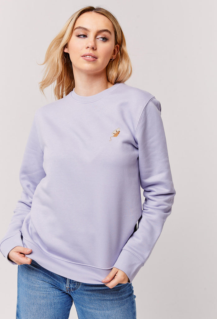 harvest mouse womens sweatshirt Big Wild Thought