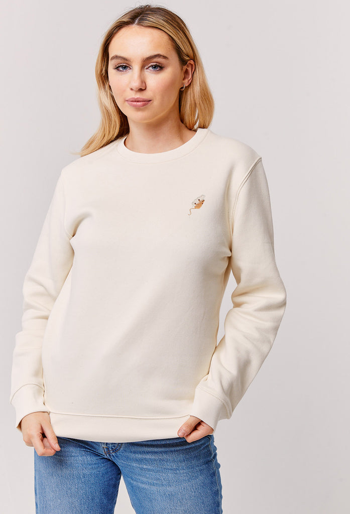 harvest mouse womens sweatshirt Big Wild Thought