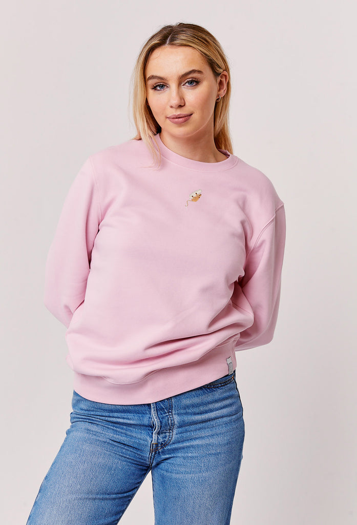 harvest mouse womens sweatshirt Big Wild Thought