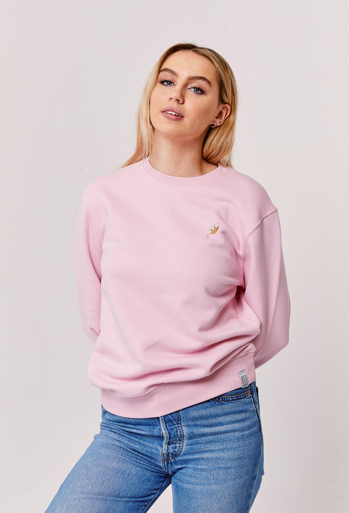 harvest mouse womens sweatshirt Big Wild Thought