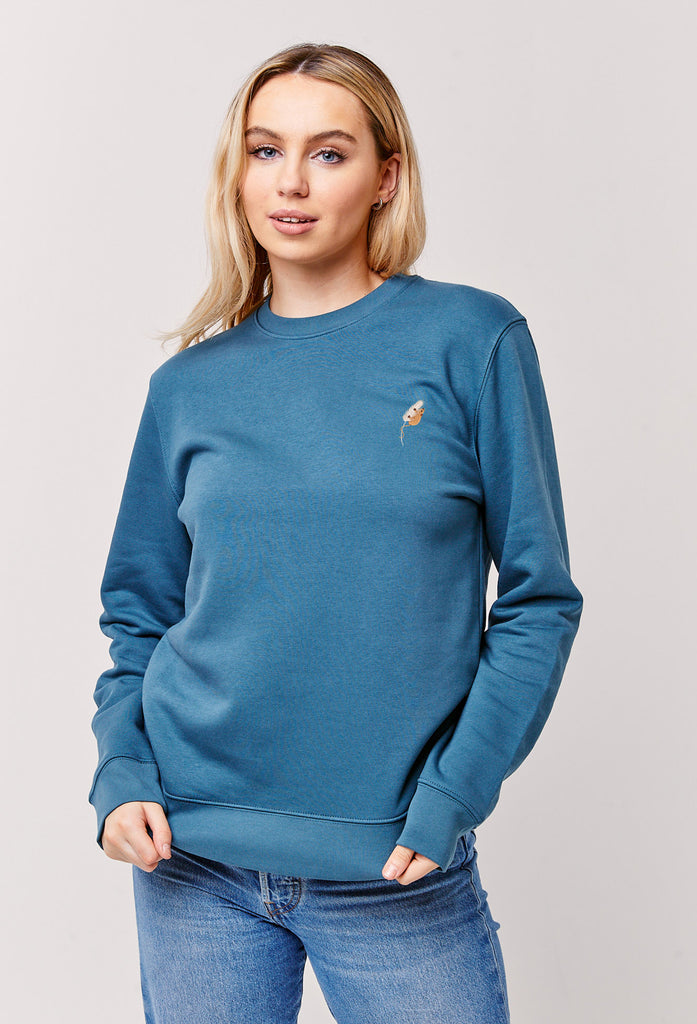 harvest mouse womens sweatshirt Big Wild Thought
