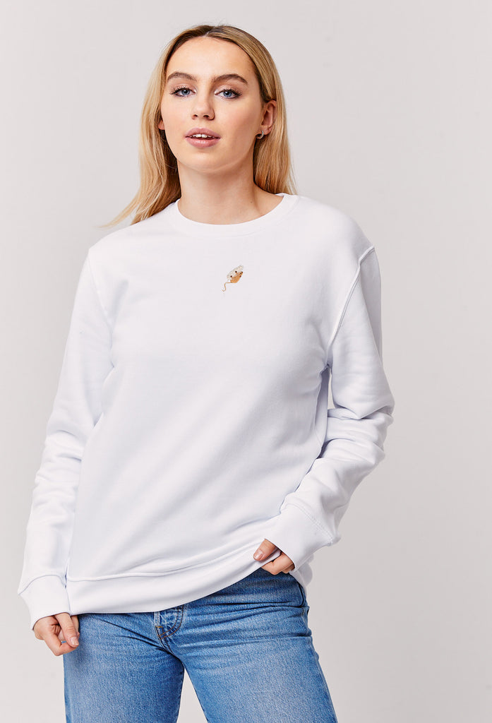 harvest mouse womens sweatshirt Big Wild Thought