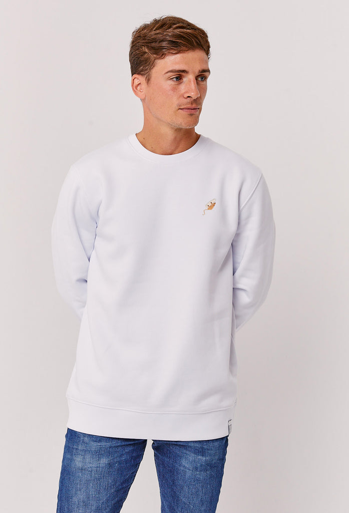 Harvest Mouse Unisex Embroidered Organic Sustainable Sweatshirt Jumper Big Wild Thought