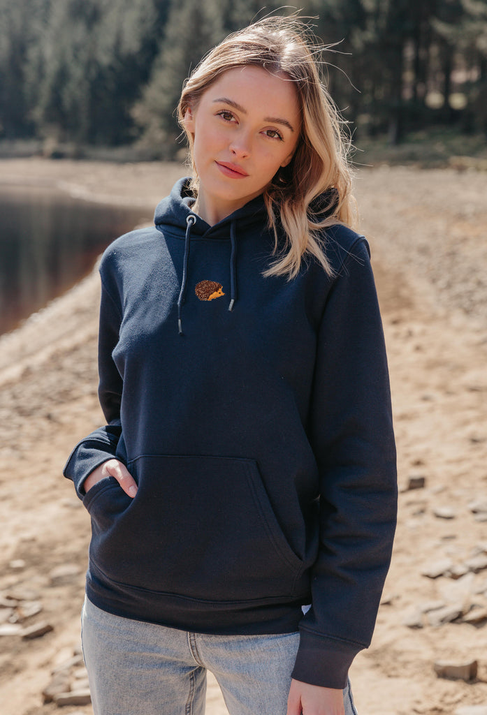 hedgehog unisex hoodie Big Wild Thought