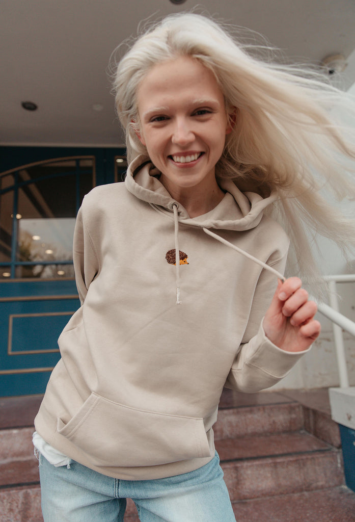 hedgehog unisex hoodie Big Wild Thought