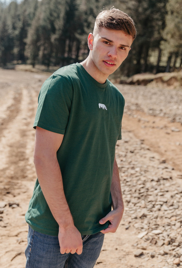 hippo mens t-shirt Big Wild Thought