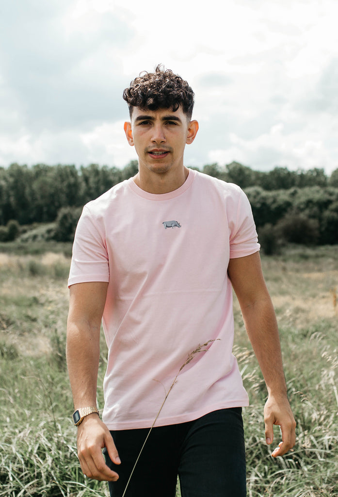hippo mens t-shirt Big Wild Thought