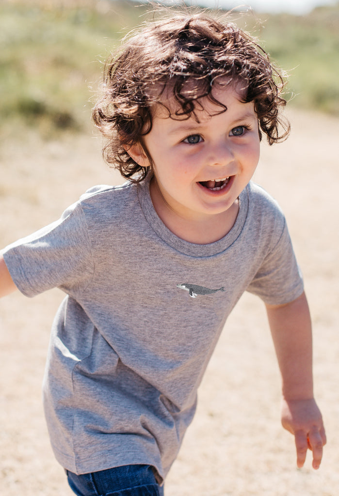 humpback whale childrens t-shirt Big Wild Thought