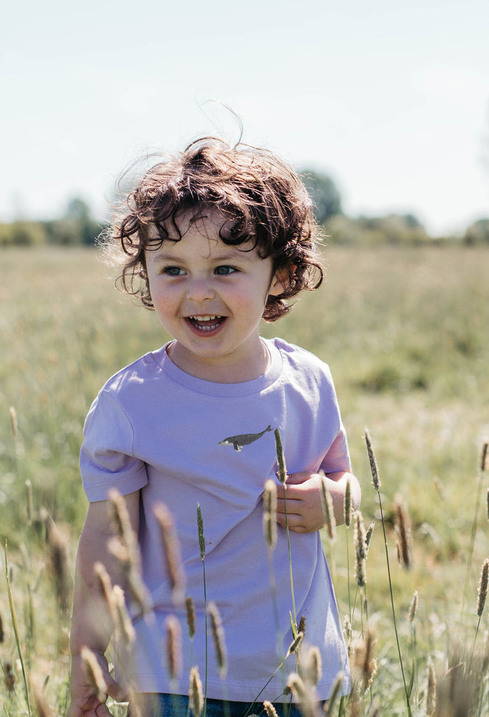 humpback whale childrens t-shirt Big Wild Thought
