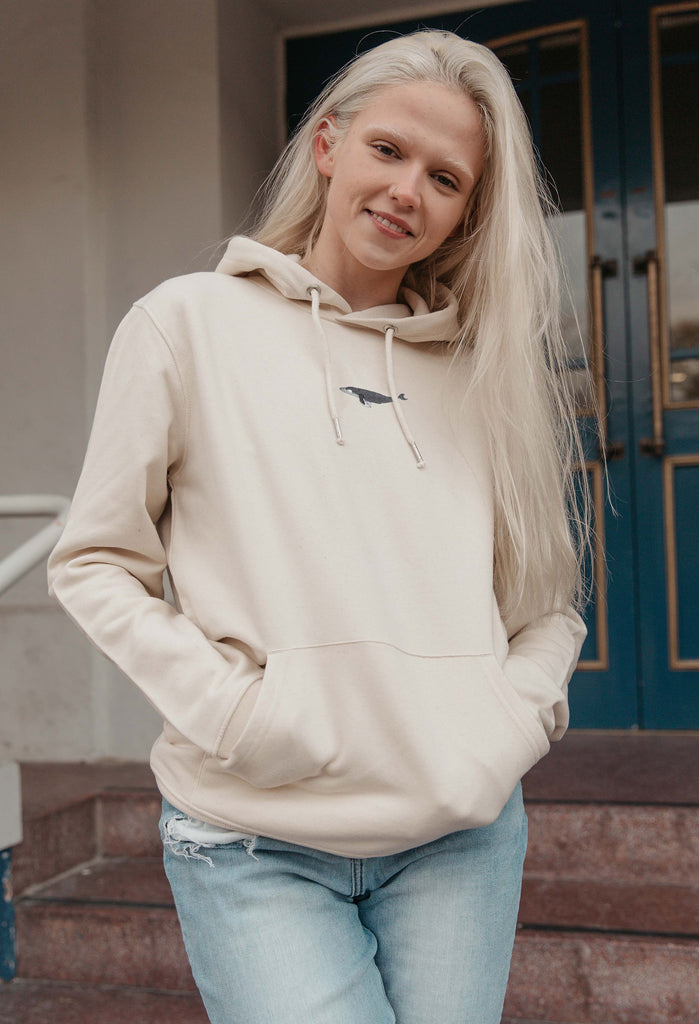 humpback whale hoodie Big Wild Thought