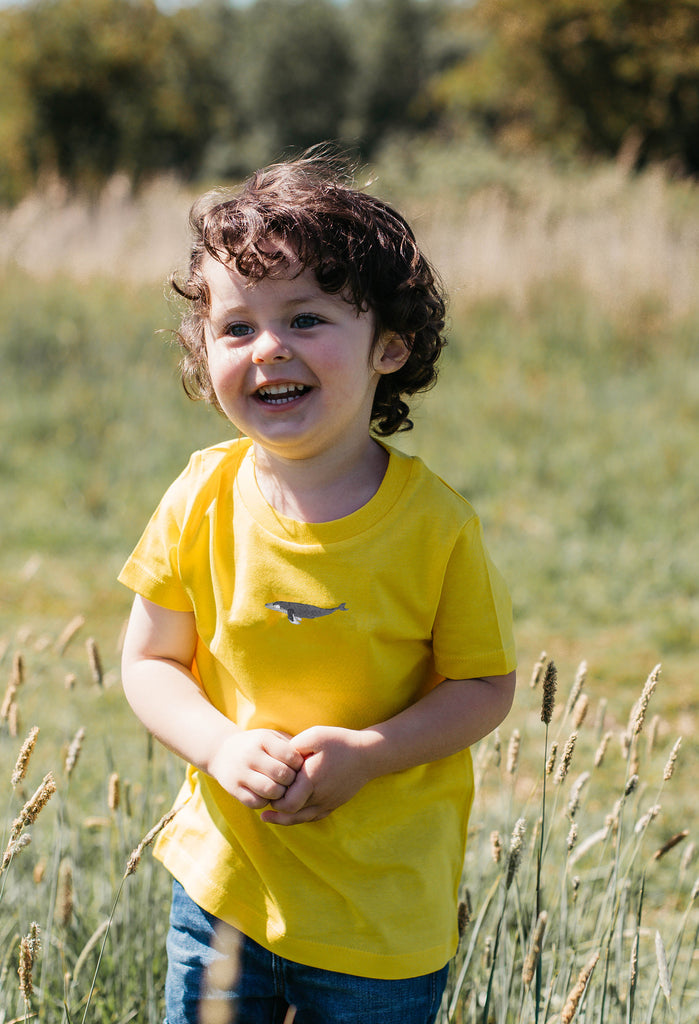 humpback whale childrens t-shirt Big Wild Thought
