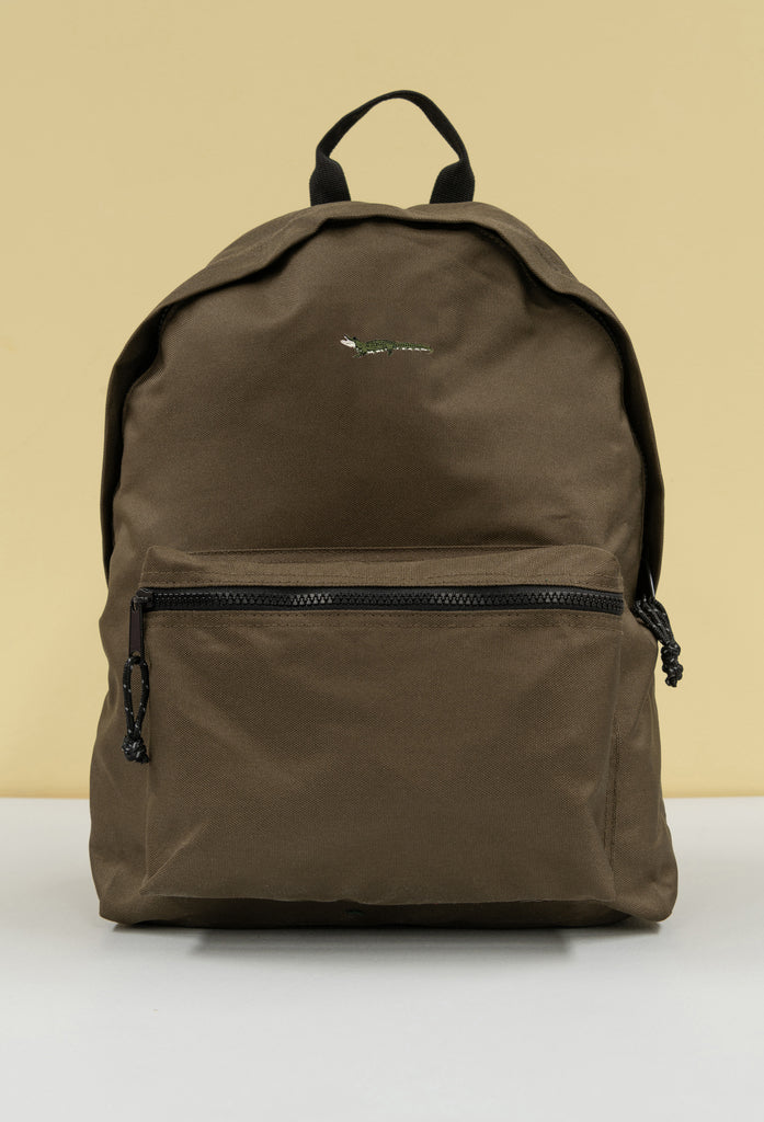 crocodile recycled backpack Big Wild Thought