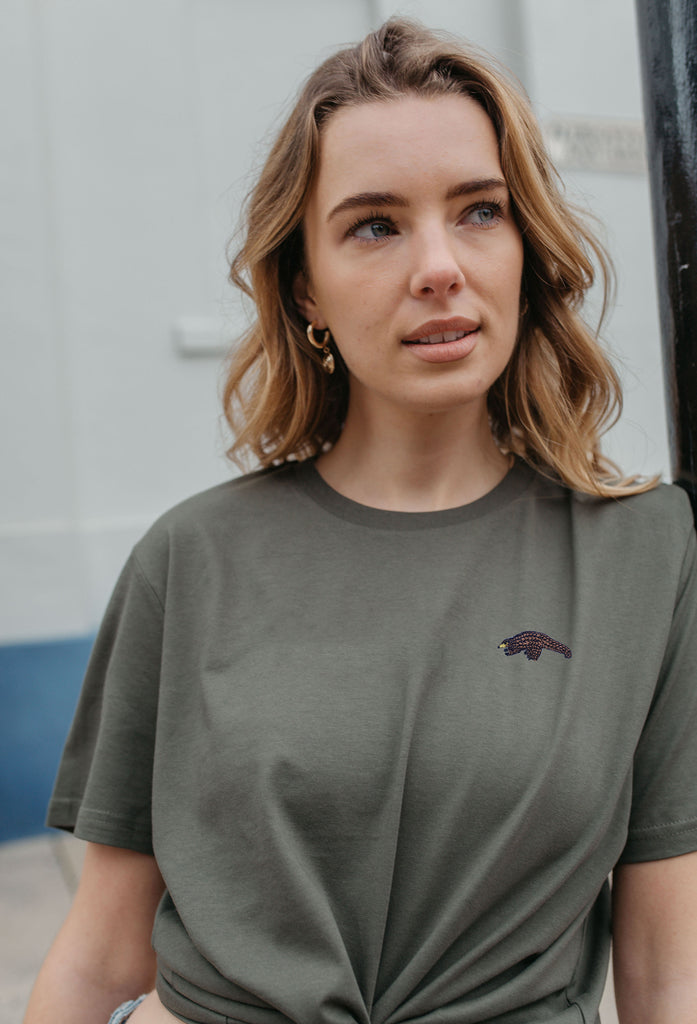 pangolin womens t-shirt Big Wild Thought