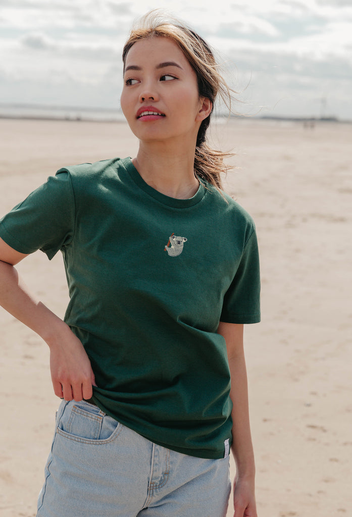 koala bear womens t-shirt Big Wild Thought