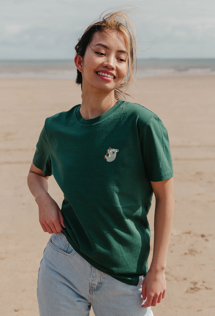 koala bear womens t-shirt Big Wild Thought