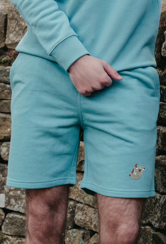koala bear mens sweat shorts Big Wild Thought